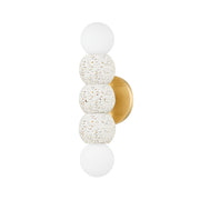 Mitzi - H780102-AGB - Two Light Wall Sconce - Paola - Aged Brass
