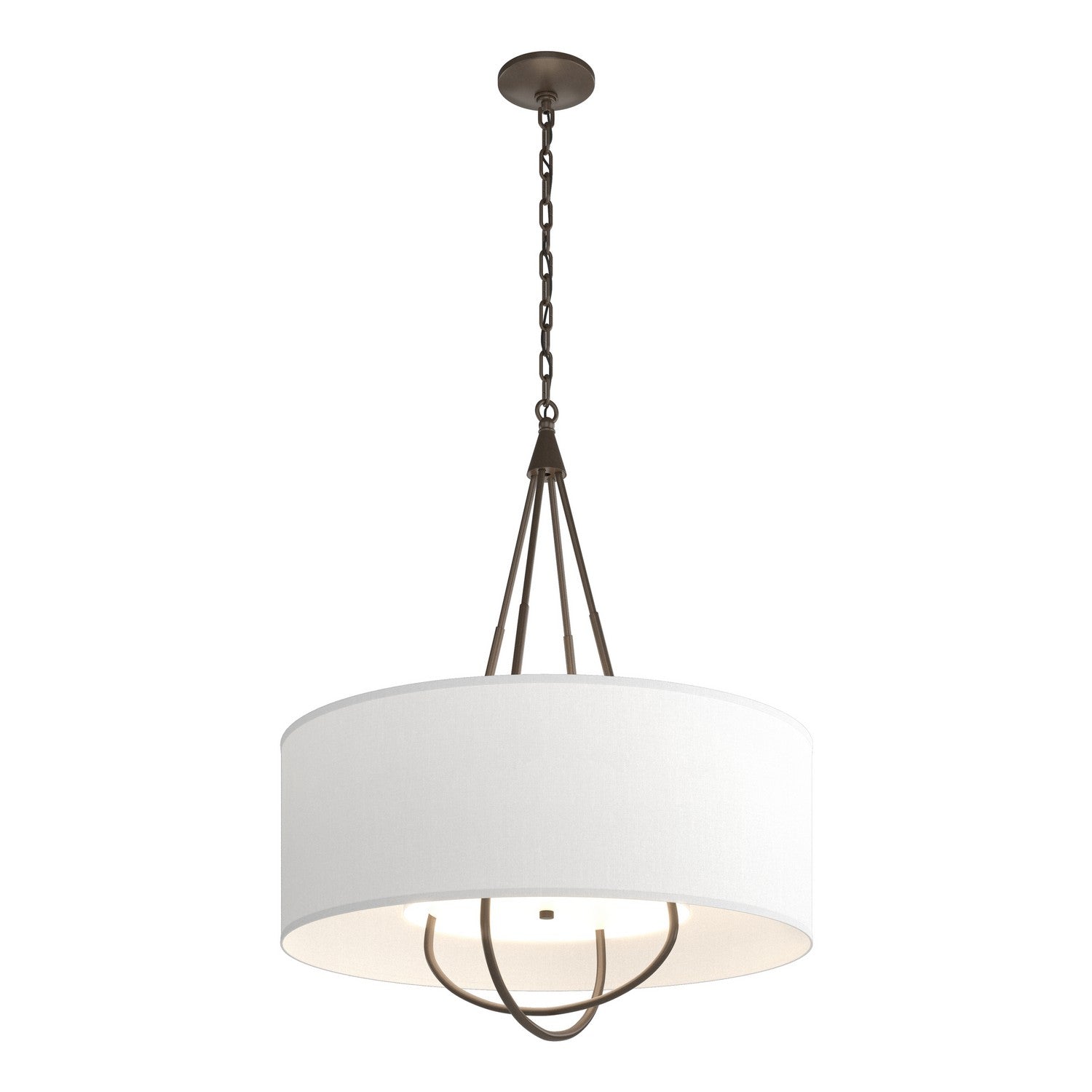Hubbardton Forge - 104230-SKT-05-05-SF2811 - Four Light Pendant - Loop - Bronze