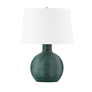Mitzi - HL815201-AGB - One Light Table Lamp - Sara - Aged Brass