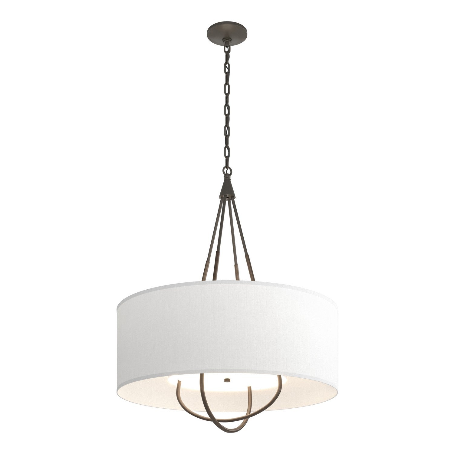 Hubbardton Forge - 104230-SKT-07-05-SF2811 - Four Light Pendant - Loop - Dark Smoke