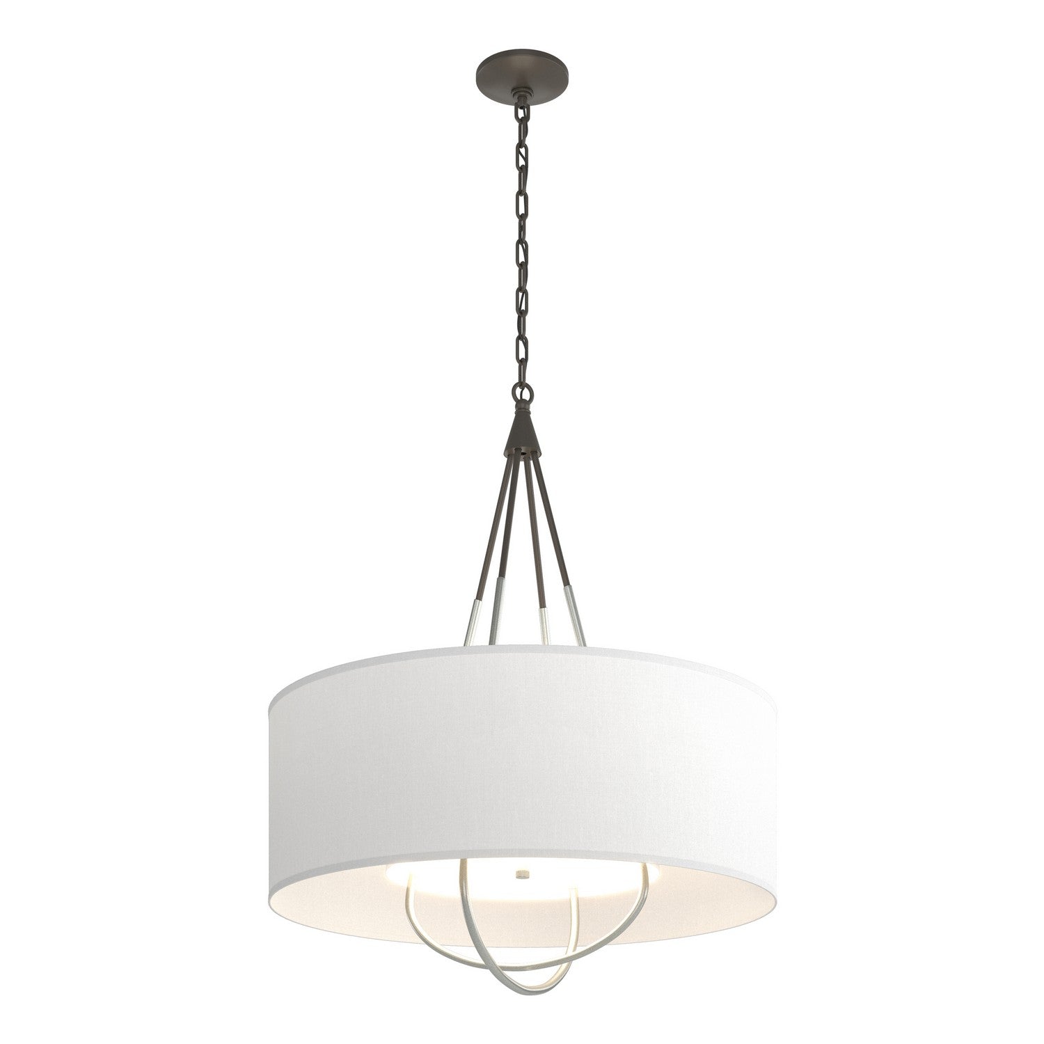 Hubbardton Forge - 104230-SKT-07-82-SF2811 - Four Light Pendant - Loop - Dark Smoke