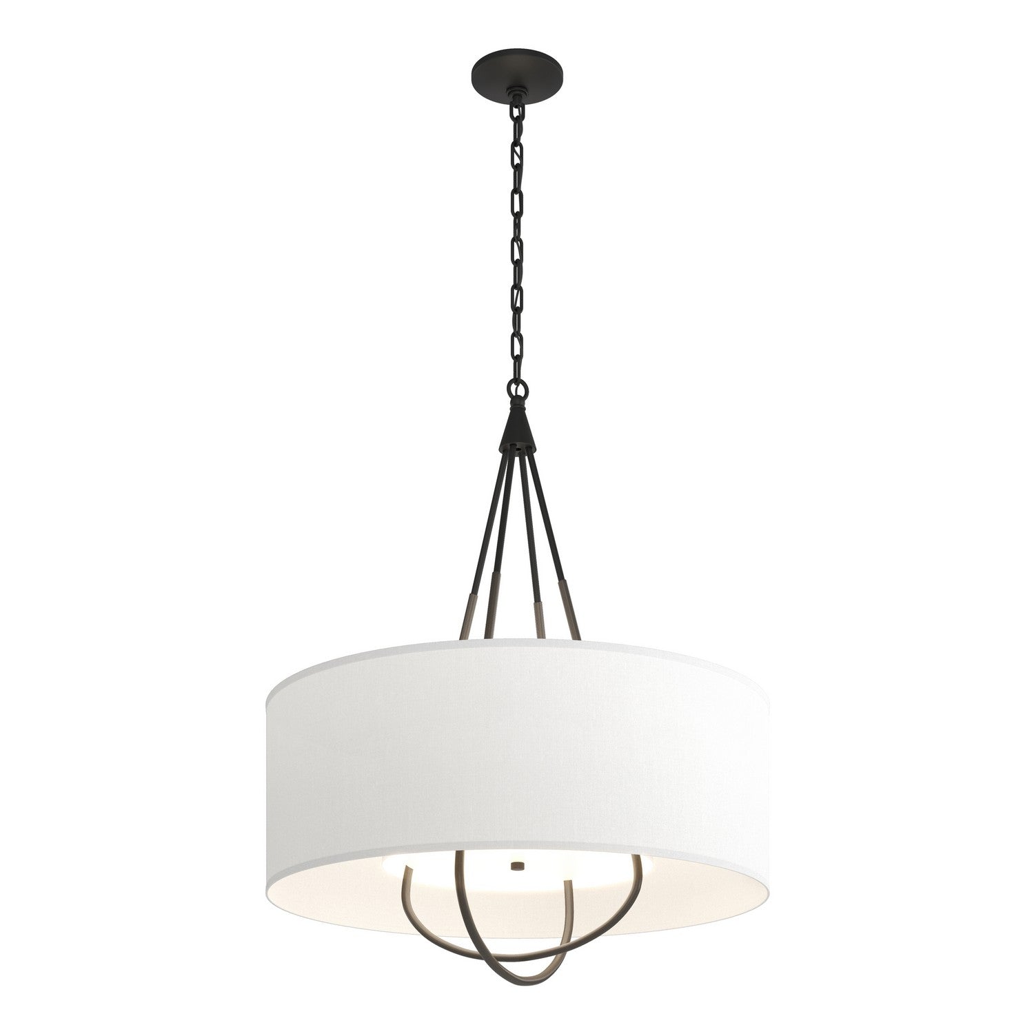 Hubbardton Forge - 104230-SKT-10-07-SF2811 - Four Light Pendant - Loop - Black
