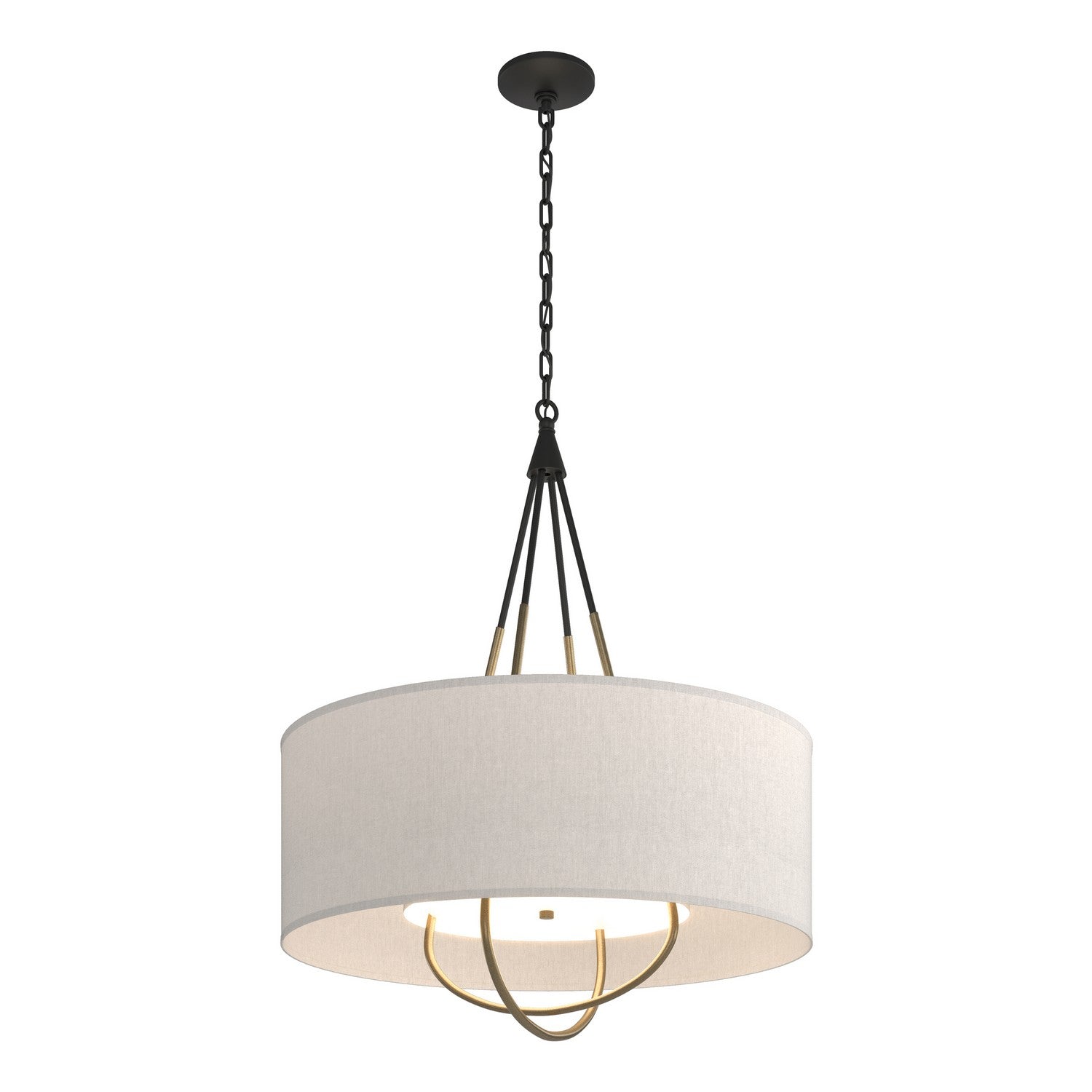 Hubbardton Forge - 104230-SKT-10-84-SE2811 - Four Light Pendant - Loop - Black