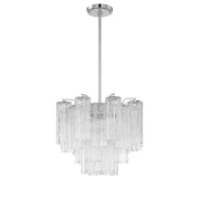 Crystorama - ADD-300-CH-CL - Four Light Chandelier - Addis - Polished Chrome