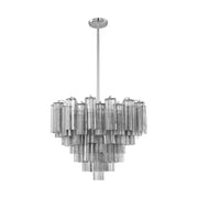 Crystorama - ADD-312-CH-SM - 12 Light Chandelier - Addis - Polished Chrome