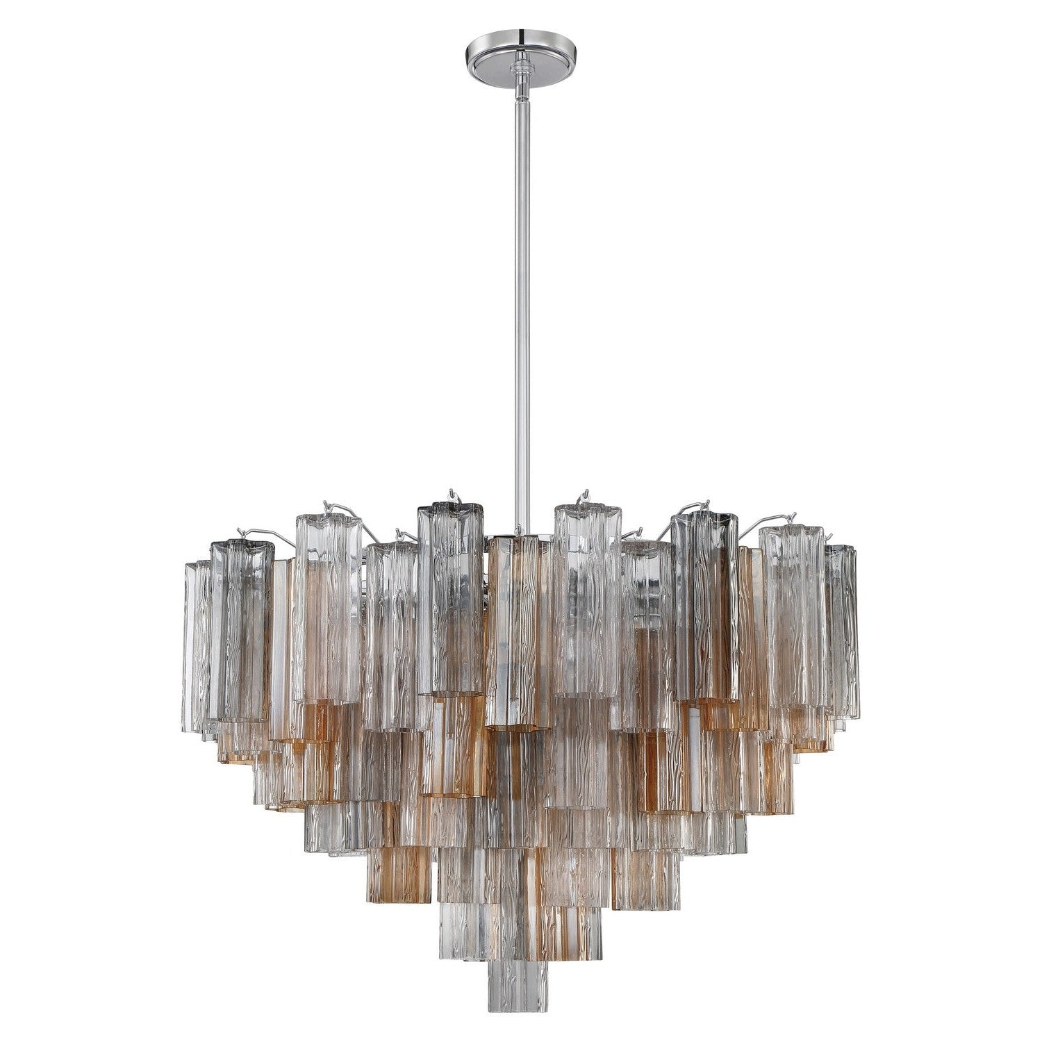 Crystorama - ADD-316-CH-AU - 16 Light Chandelier - Addis - Polished Chrome