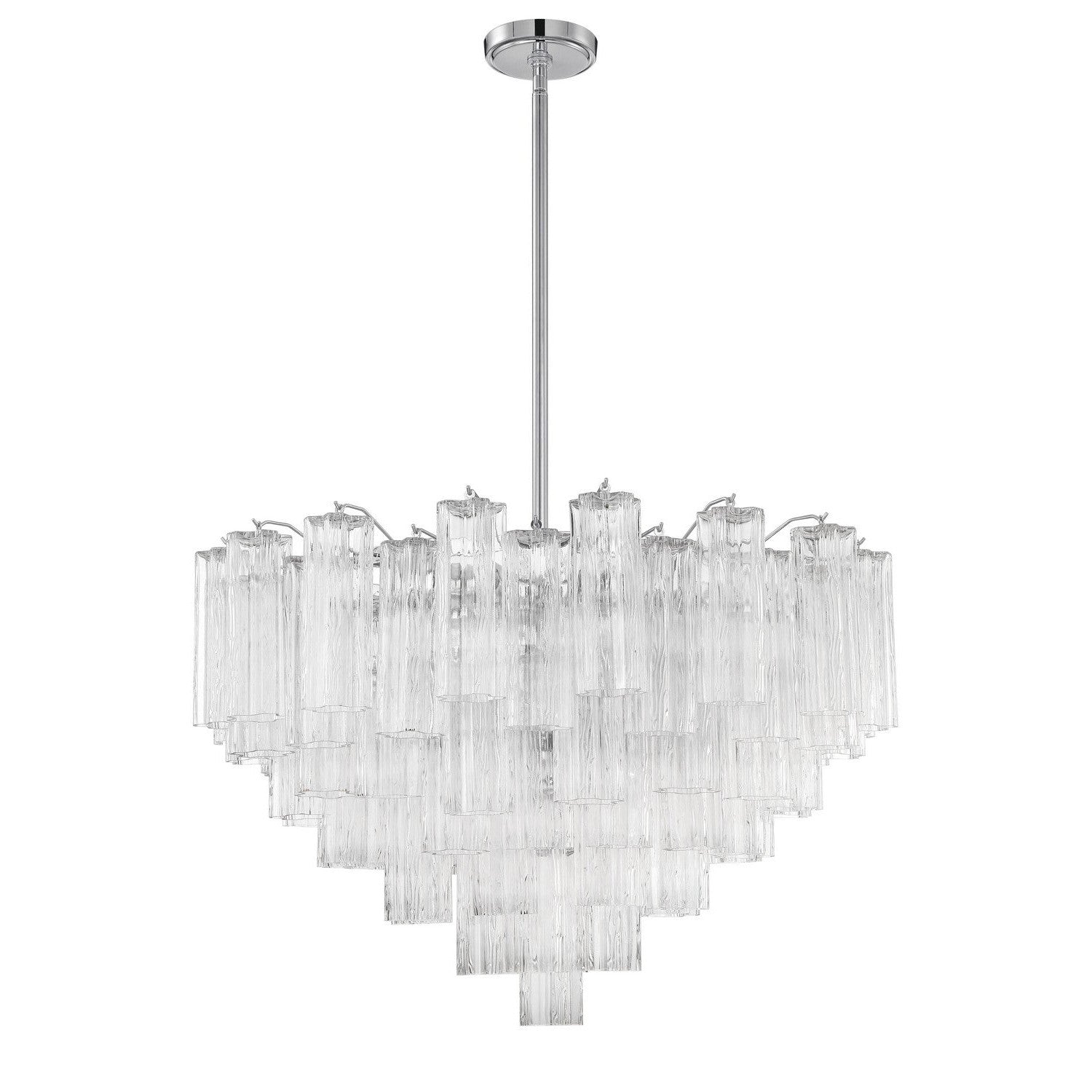 Crystorama - ADD-316-CH-CL - 16 Light Chandelier - Addis - Polished Chrome