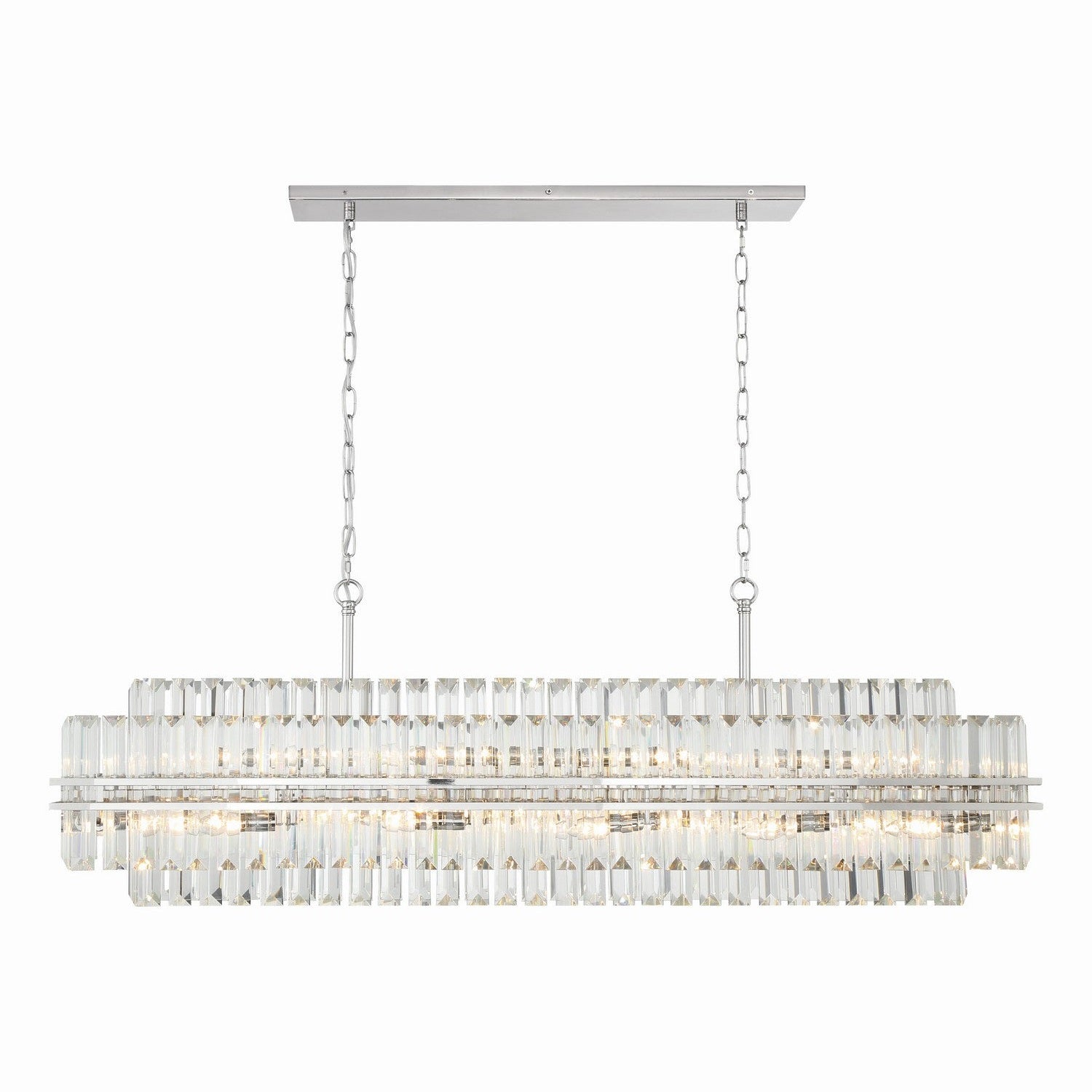 Crystorama - HAY-1417-PN - 16 Light Chandelier - Hayes - Polished Nickel