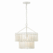 Crystorama - TIA-7100-MT - One Light Pendant - Tiana - Matte White