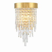 Crystorama - WIN-212-GA-CL-MWP - Two Light Wall Sconce - Winfield - Antique Gold