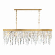 Crystorama - WIN-217-GA-CL-MWP - Six Light Chandelier - Winfield - Antique Gold