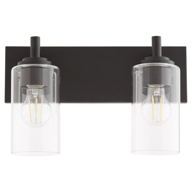 Quorum - 5200-2-59 - Two Light Vanity - Fallstaff - Matte Black