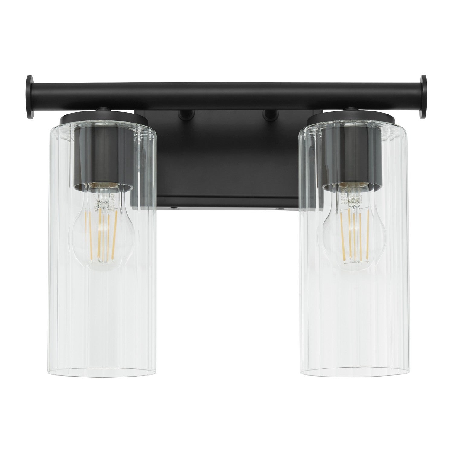 Quorum - 541-2-59 - Two Light Vanity - Mercier - Matte Black