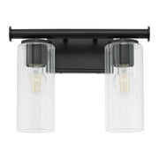Quorum - 541-2-59 - Two Light Vanity - Mercier - Matte Black