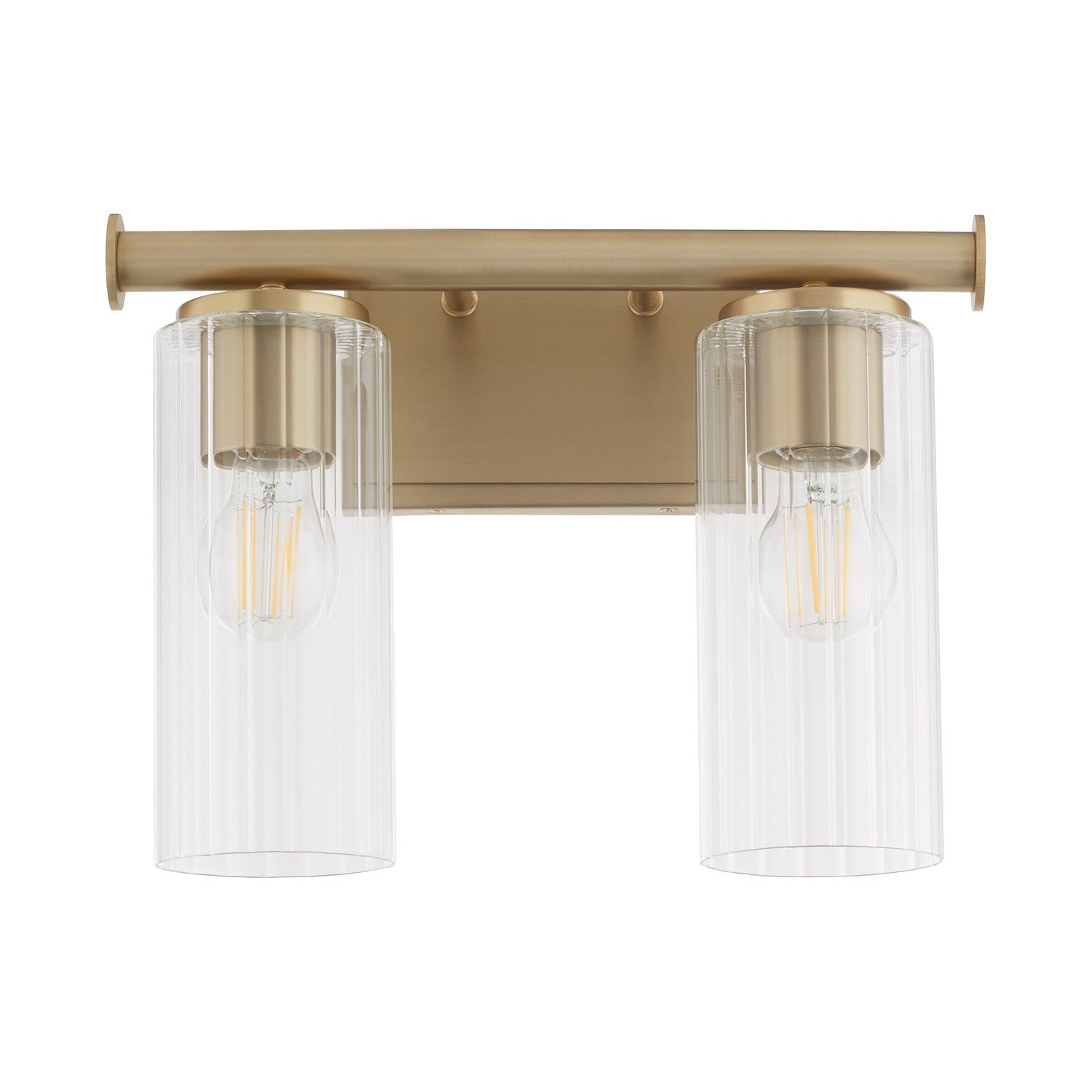 Quorum - 541-2-80 - Two Light Vanity - Mercier - Aged Brass