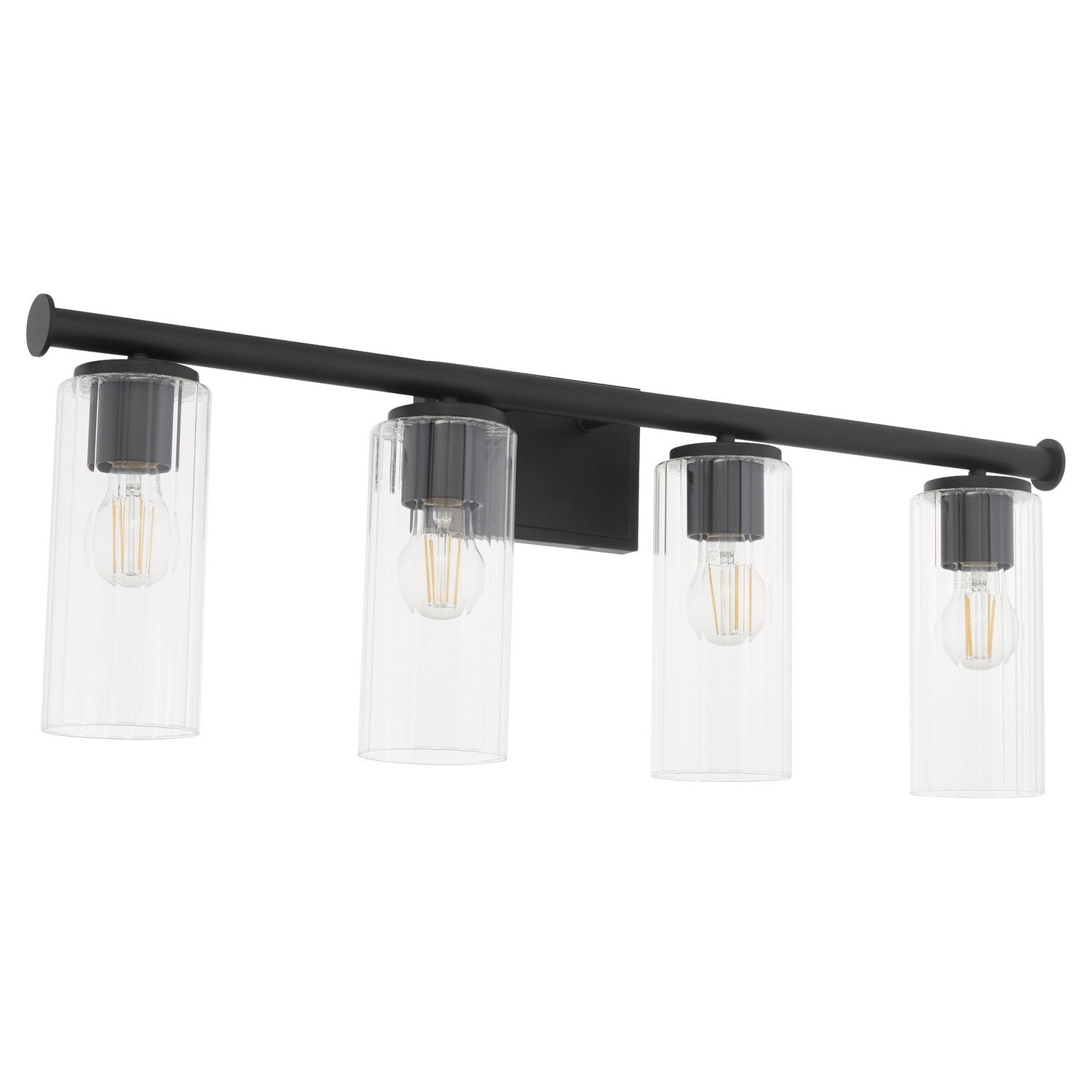 Quorum - 541-4-59 - Four Light Vanity - Mercier - Matte Black