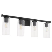 Quorum - 541-4-59 - Four Light Vanity - Mercier - Matte Black