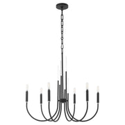 Quorum - 6223-6-69 - Six Light Chandelier - SUMMIT - Textured Black