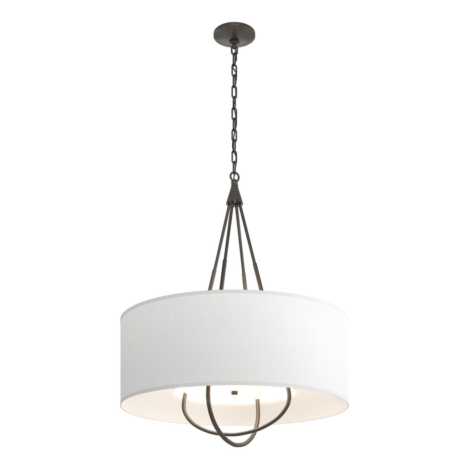 Hubbardton Forge - 104230-SKT-14-07-SF2811 - Four Light Pendant - Loop - Oil Rubbed Bronze