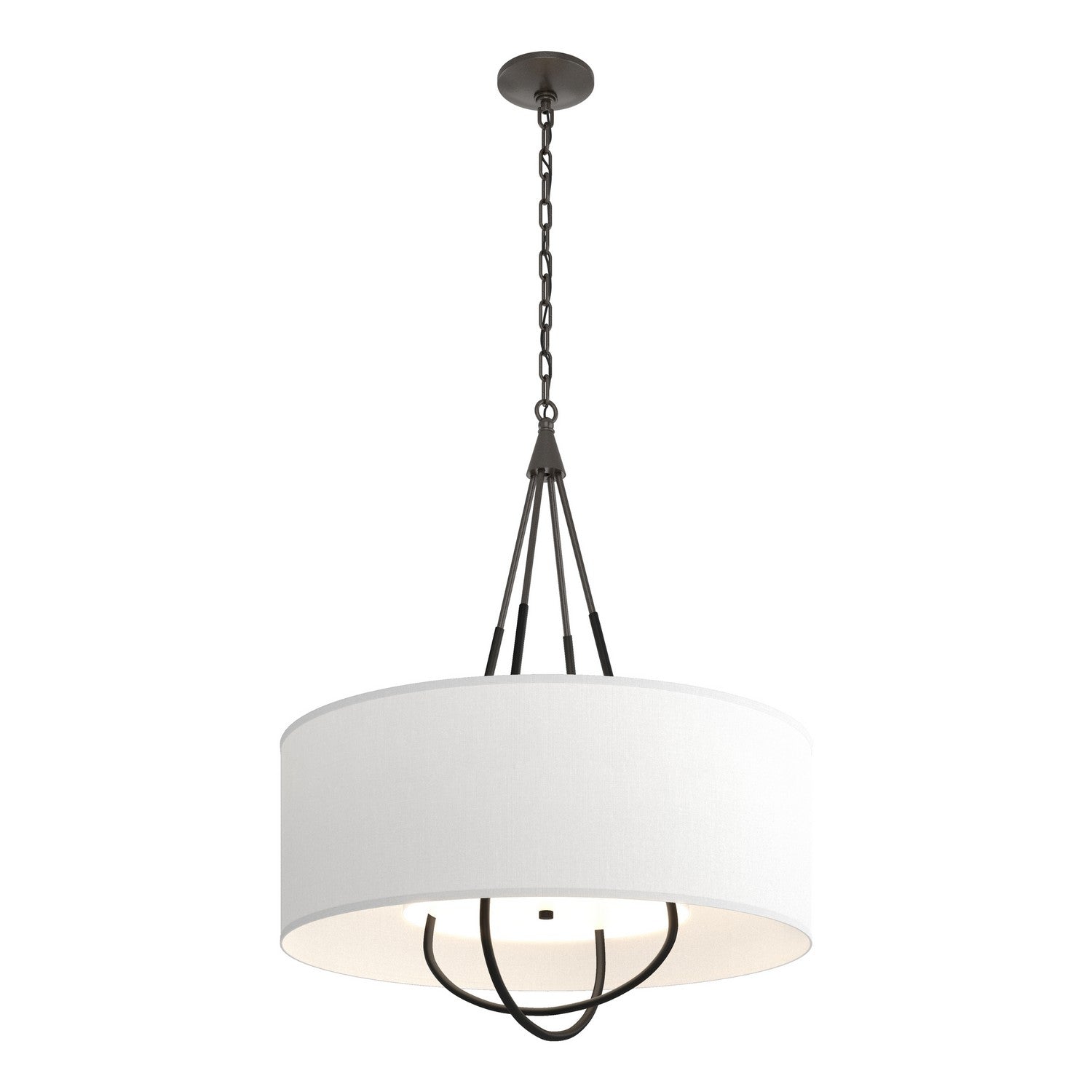 Hubbardton Forge - 104230-SKT-14-10-SF2811 - Four Light Pendant - Loop - Oil Rubbed Bronze