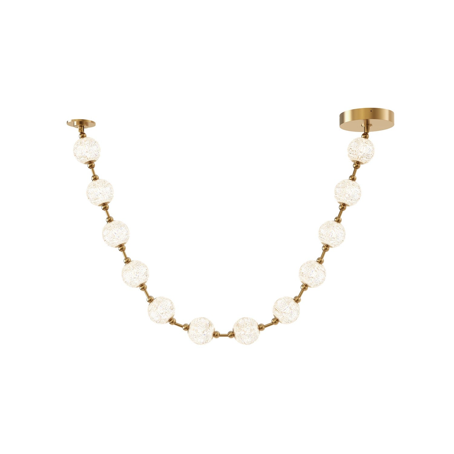 Alora - PD321712NB - LED Pendant - Marni - Natural Brass