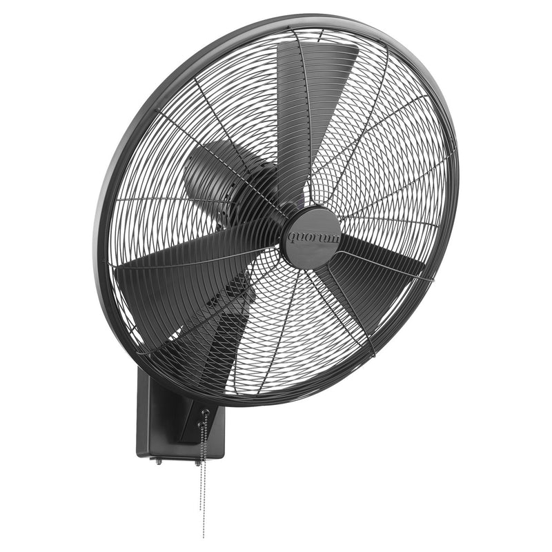 Quorum - 93203-59 - 20" Wall Fan - Impulse - Matte Black