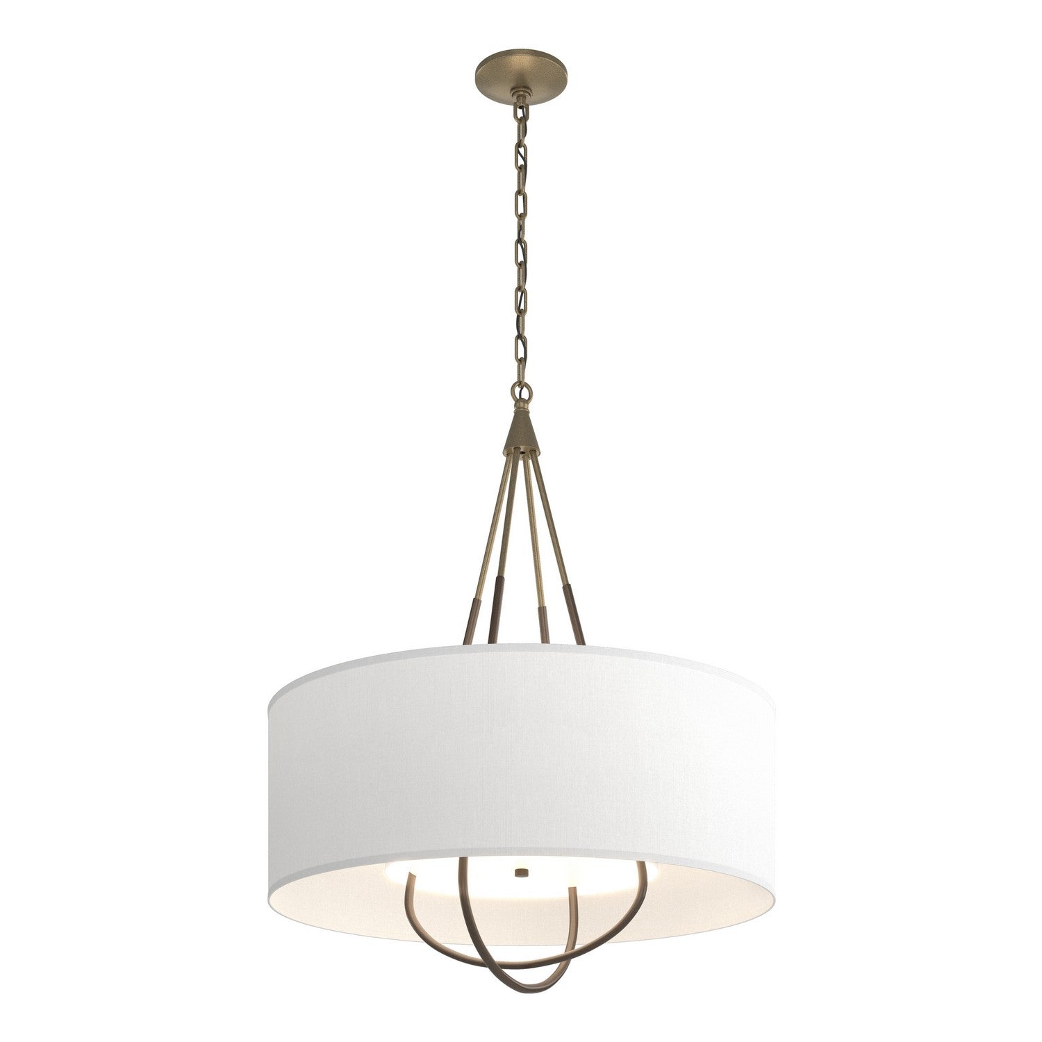 Hubbardton Forge - 104230-SKT-84-05-SF2811 - Four Light Pendant - Loop - Soft Gold