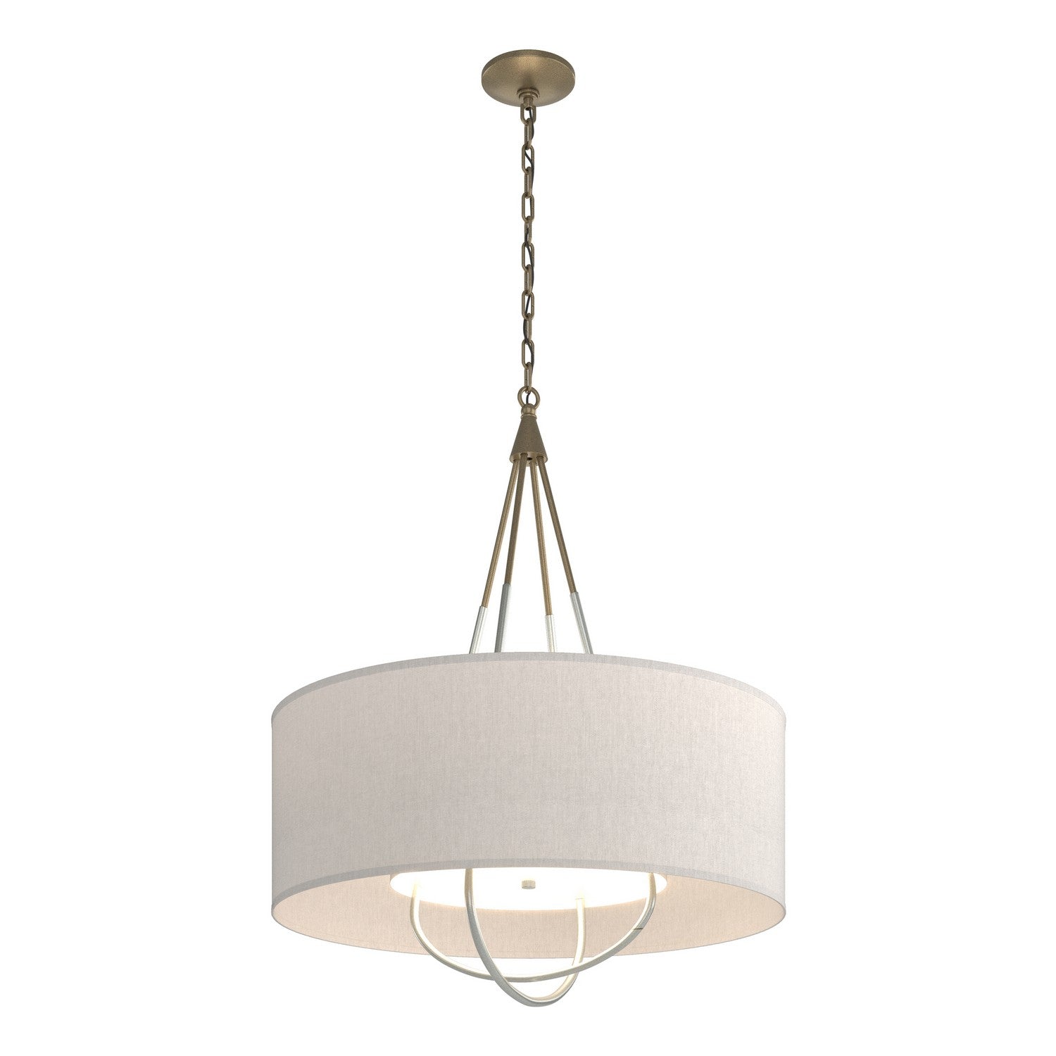Hubbardton Forge - 104230-SKT-84-82-SE2811 - Four Light Pendant - Loop - Soft Gold