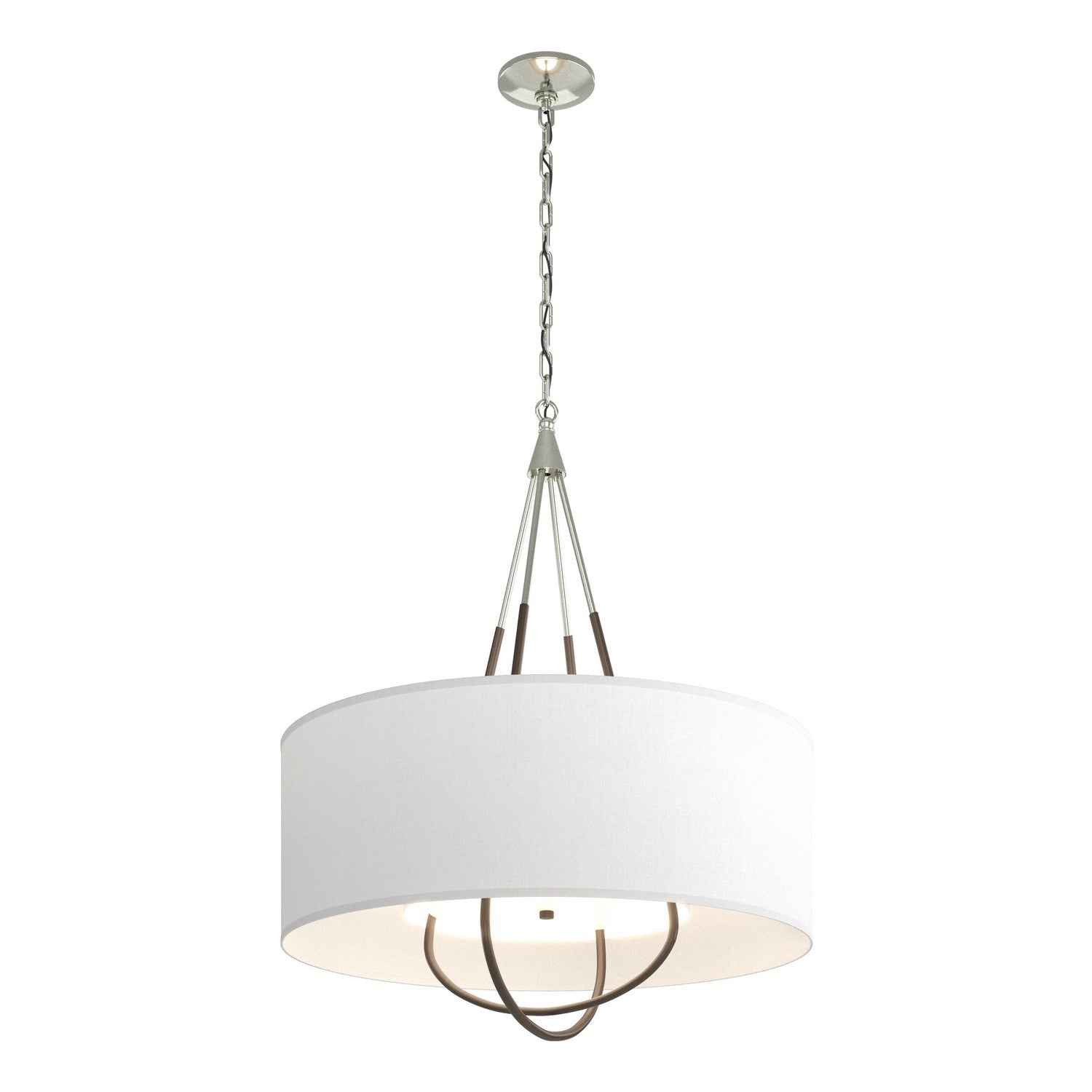 Hubbardton Forge - 104230-SKT-85-05-SF2811 - Four Light Pendant - Loop - Sterling