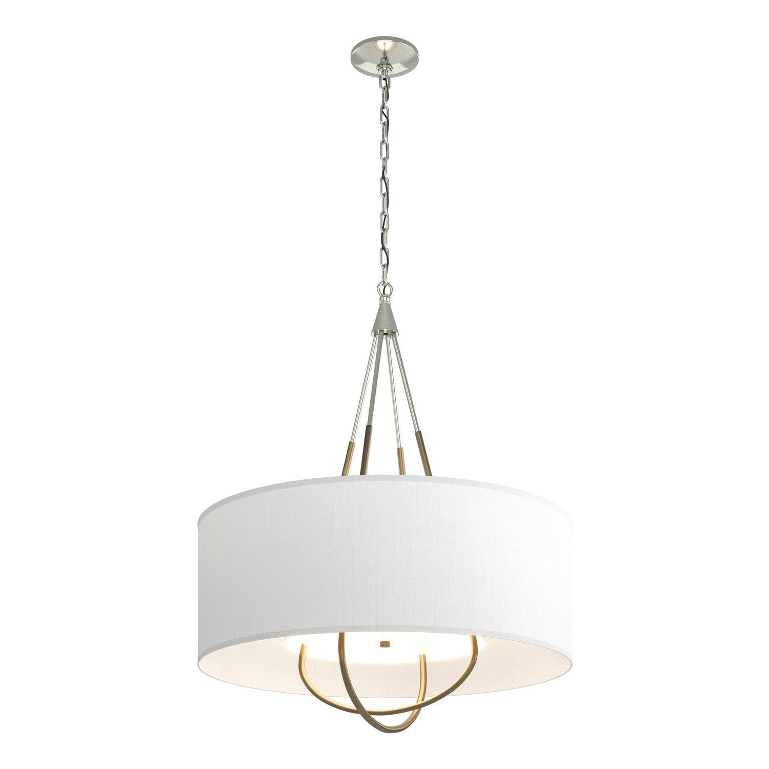 Hubbardton Forge - 104230-SKT-85-84-SF2811 - Four Light Pendant - Loop - Sterling