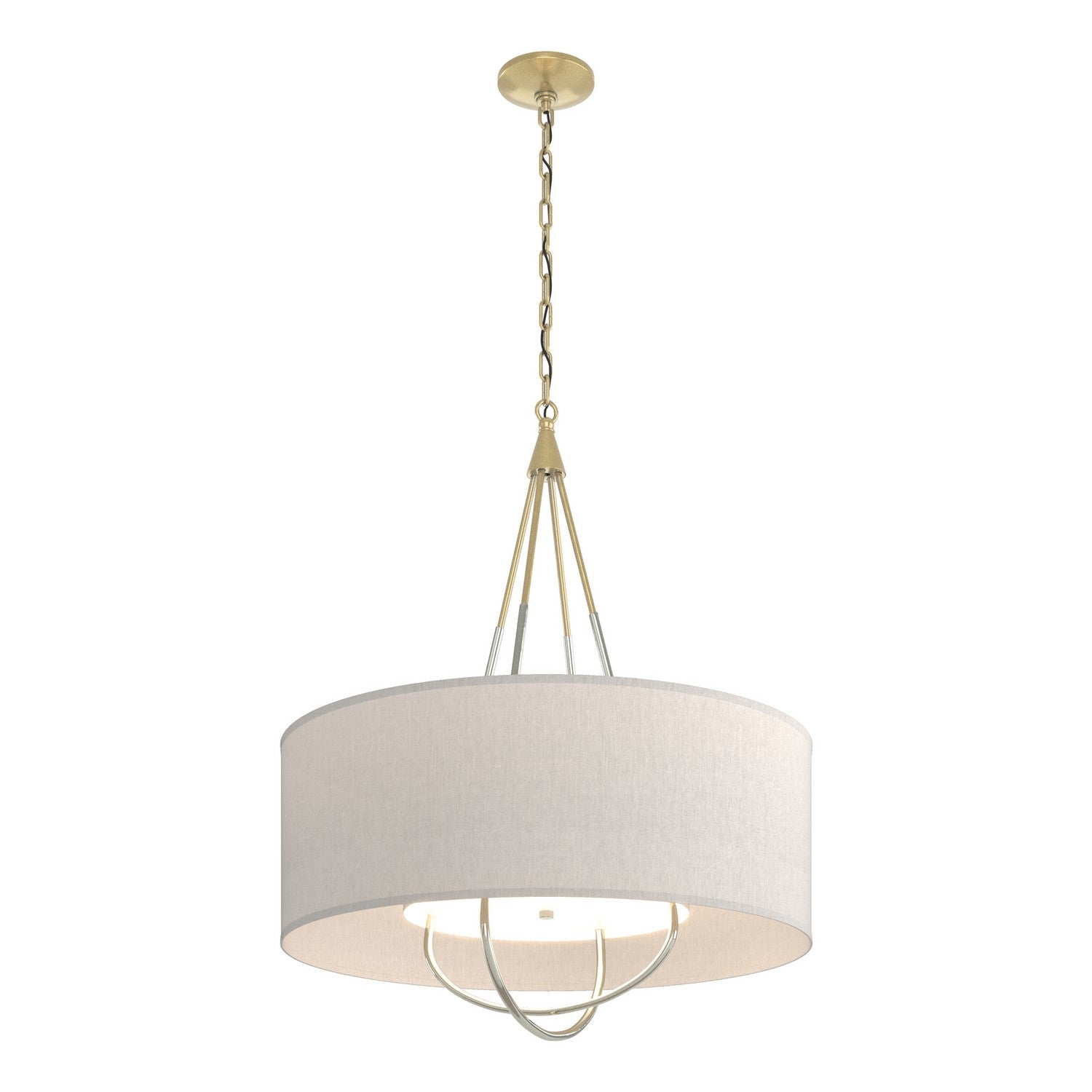 Hubbardton Forge - 104230-SKT-86-85-SE2811 - Four Light Pendant - Loop - Modern Brass