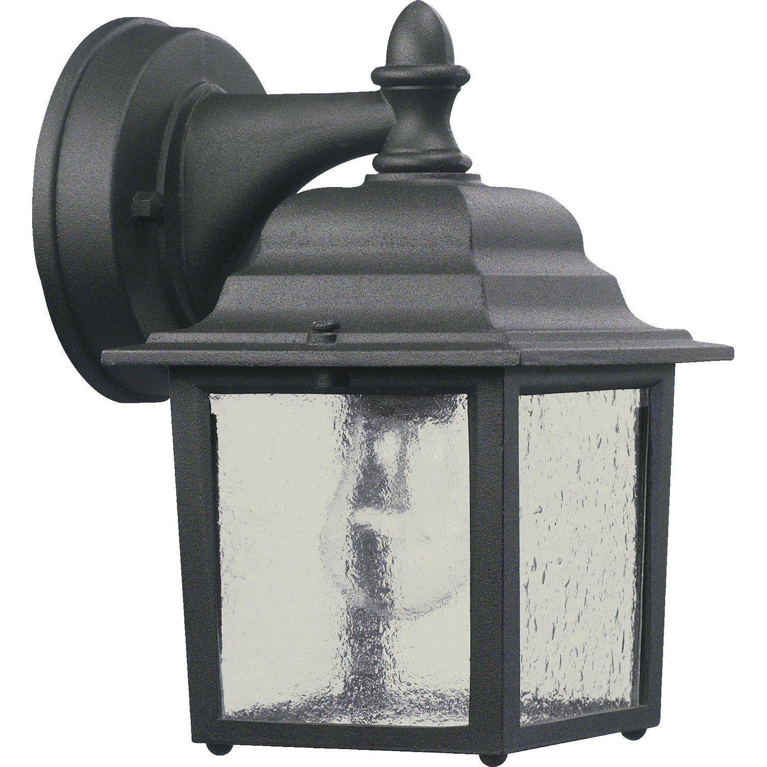 Quorum - 793-15 - One Light Wall Mount - Aluminum Box Lanterns - Black