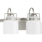 Progress Lighting - P300439-009 - Two Light Bath - Fessler - Brushed Nickel