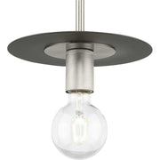 Progress Lighting - P500392-009 - One Light Mini Pendant - Trimble - Brushed Nickel