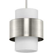 Progress Lighting - P500398-009 - One Light Pendant - Silva - Brushed Nickel
