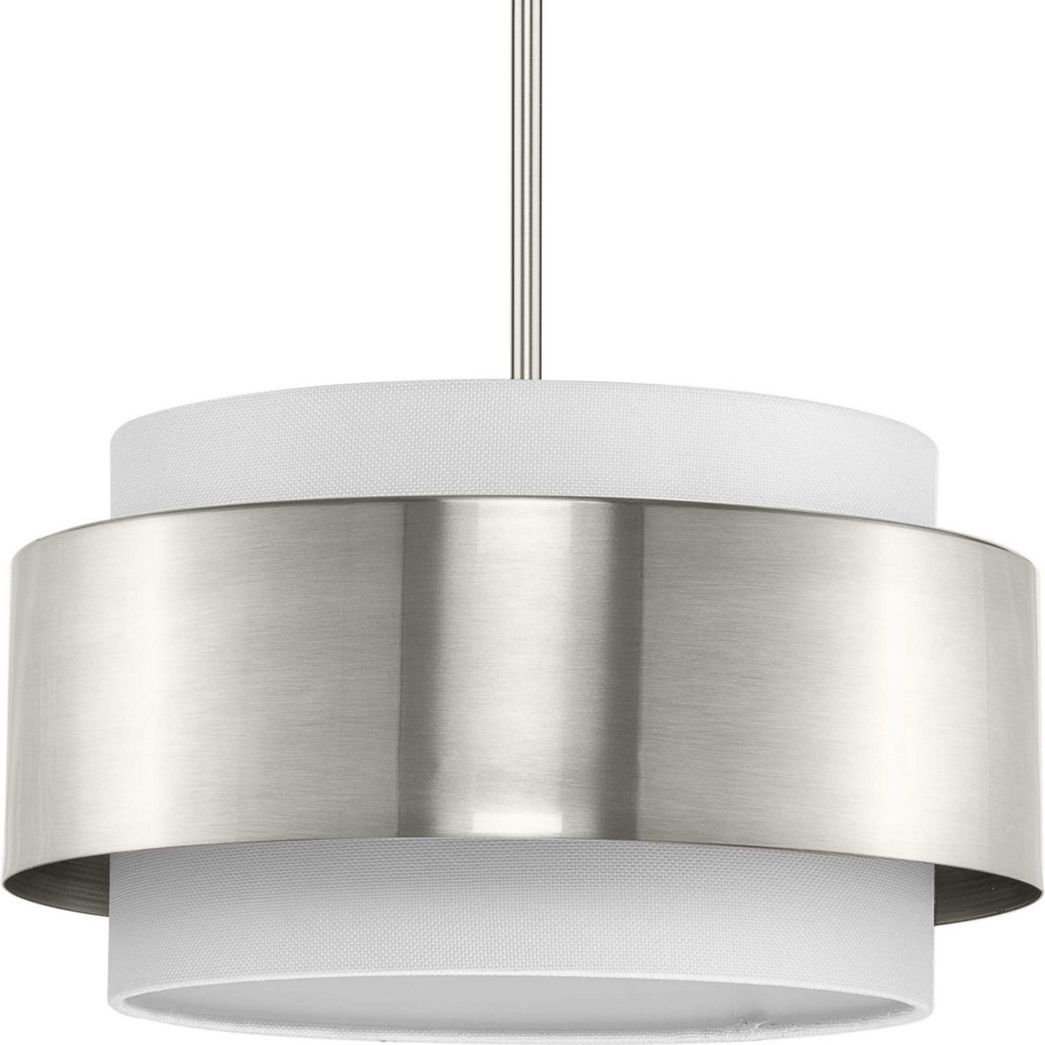 Progress Lighting - P500399-009 - Three Light Pendant - Silva - Brushed Nickel