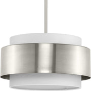 Progress Lighting - P500399-009 - Three Light Pendant - Silva - Brushed Nickel