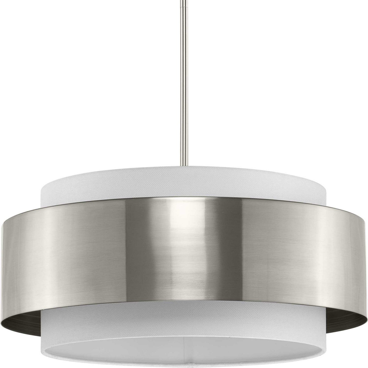 Progress Lighting - P500400-009 - Three Light Pendant - Silva - Brushed Nickel