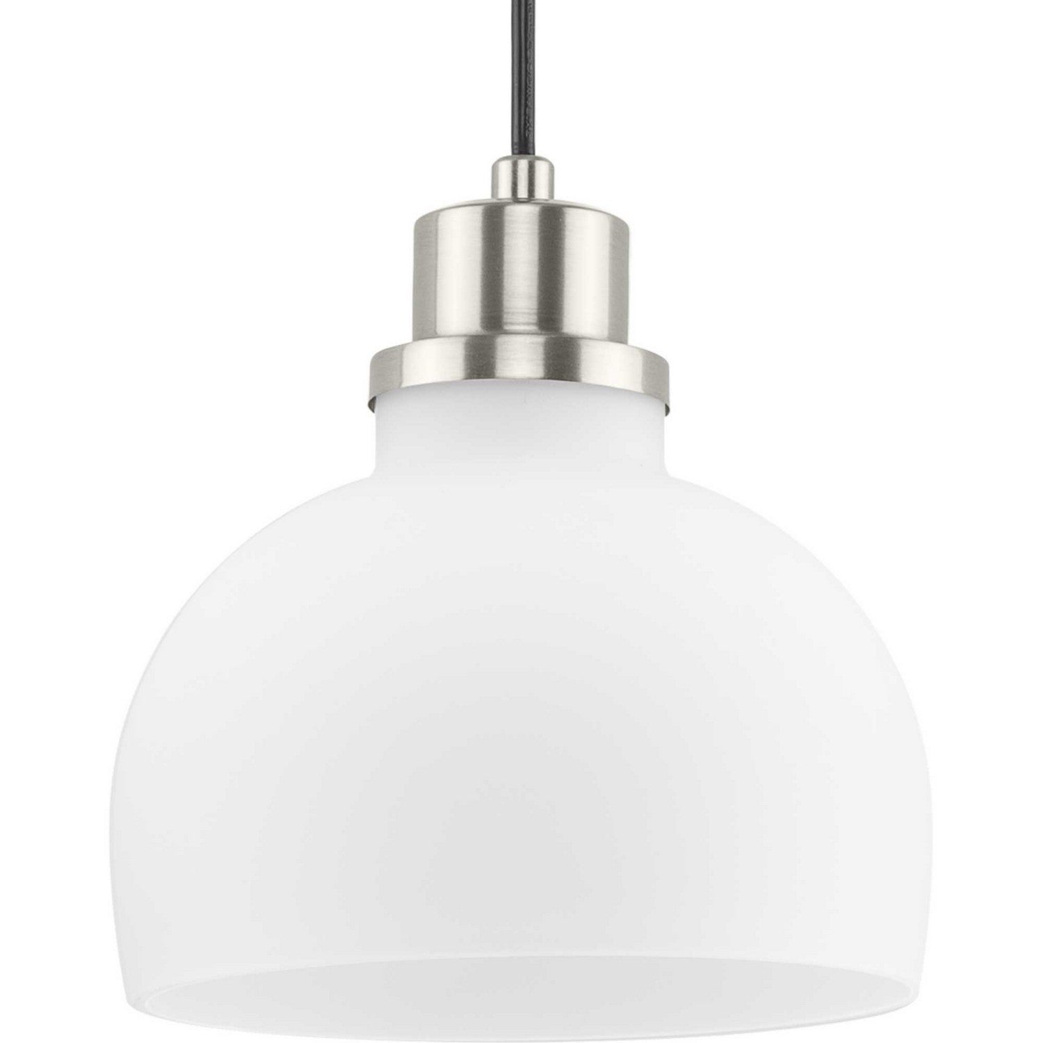 Progress Lighting - P500406-009 - One Light Mini Pendant - Garris - Brushed Nickel