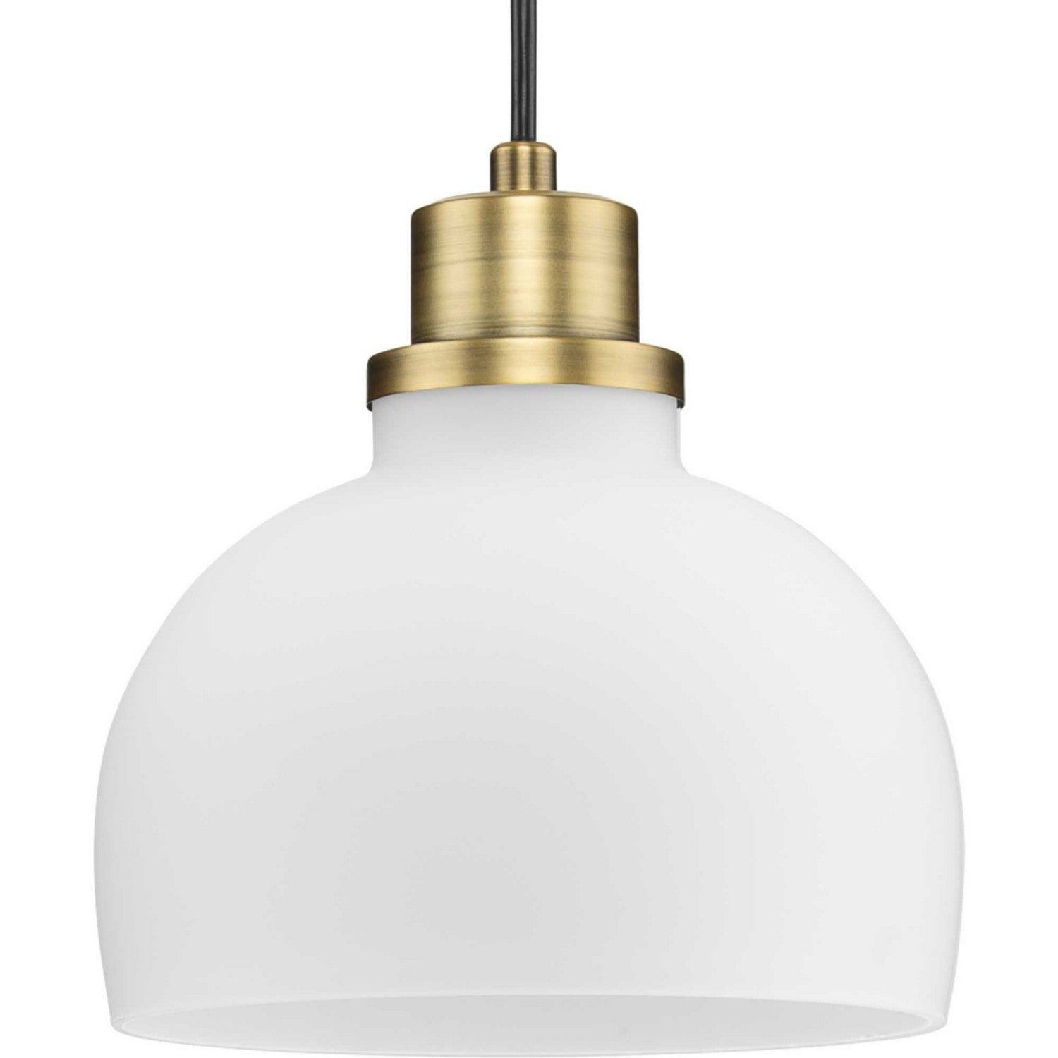 Progress Lighting - P500406-163 - One Light Mini Pendant - Garris - Vintage Brass