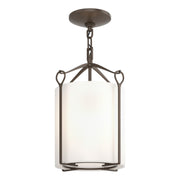 Hubbardton Forge - 121140-SKT-05-GG0137 - One Light Semi-Flush Mount - Bow - Bronze