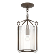 Hubbardton Forge - 121140-SKT-05-ZM0137 - One Light Semi-Flush Mount - Bow - Bronze