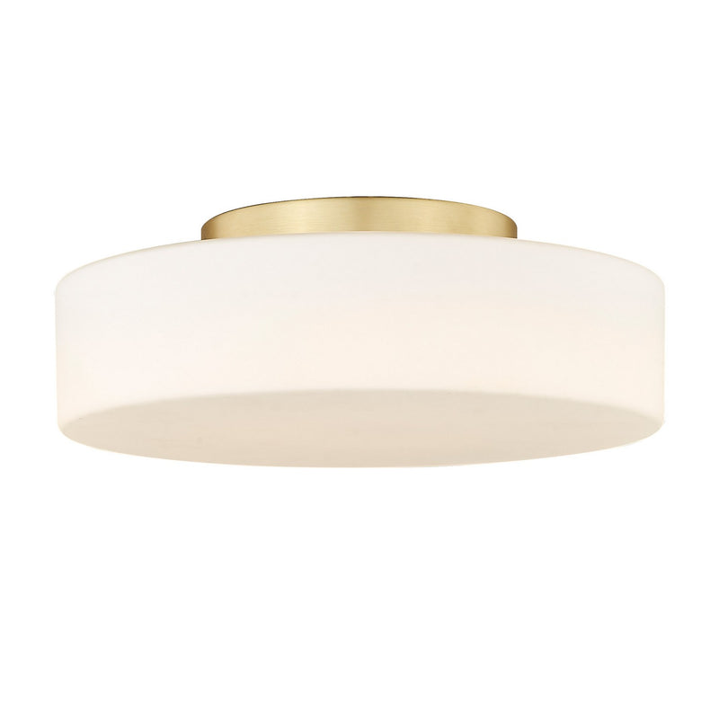 Golden - 3136-FM BCB-OP - LED Flush Mount - Toli - Brushed Champagne Bronze
