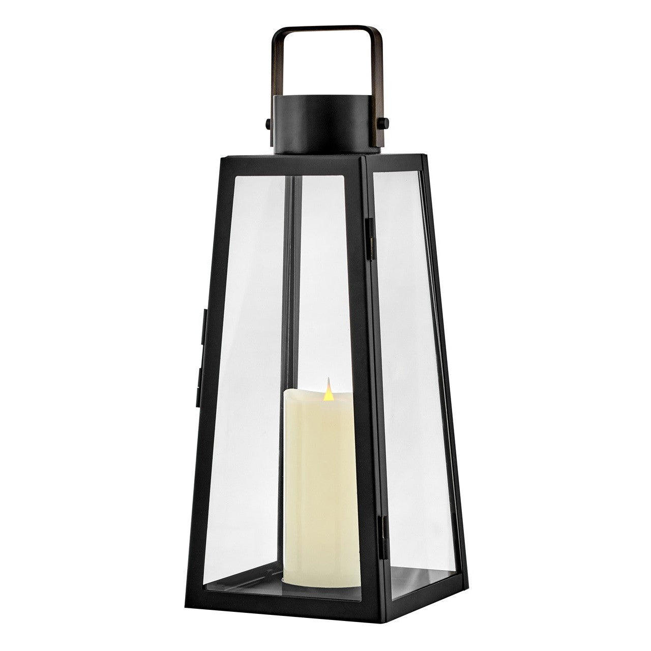 Lark - 82310BK - Decorative Lantern - Hugh - Black
