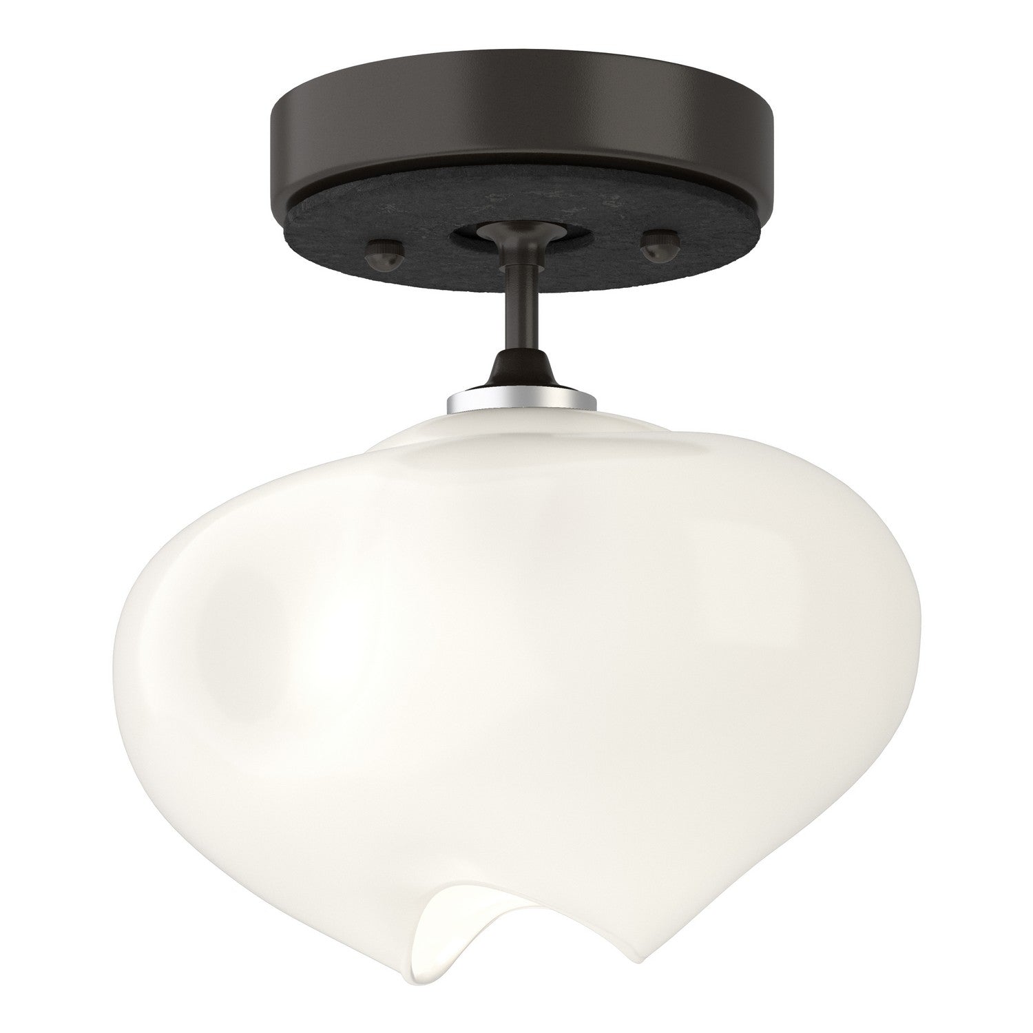 Hubbardton Forge - 121372-SKT-14-10-FD0710 - One Light Semi-Flush Mount - Ume - Oil Rubbed Bronze