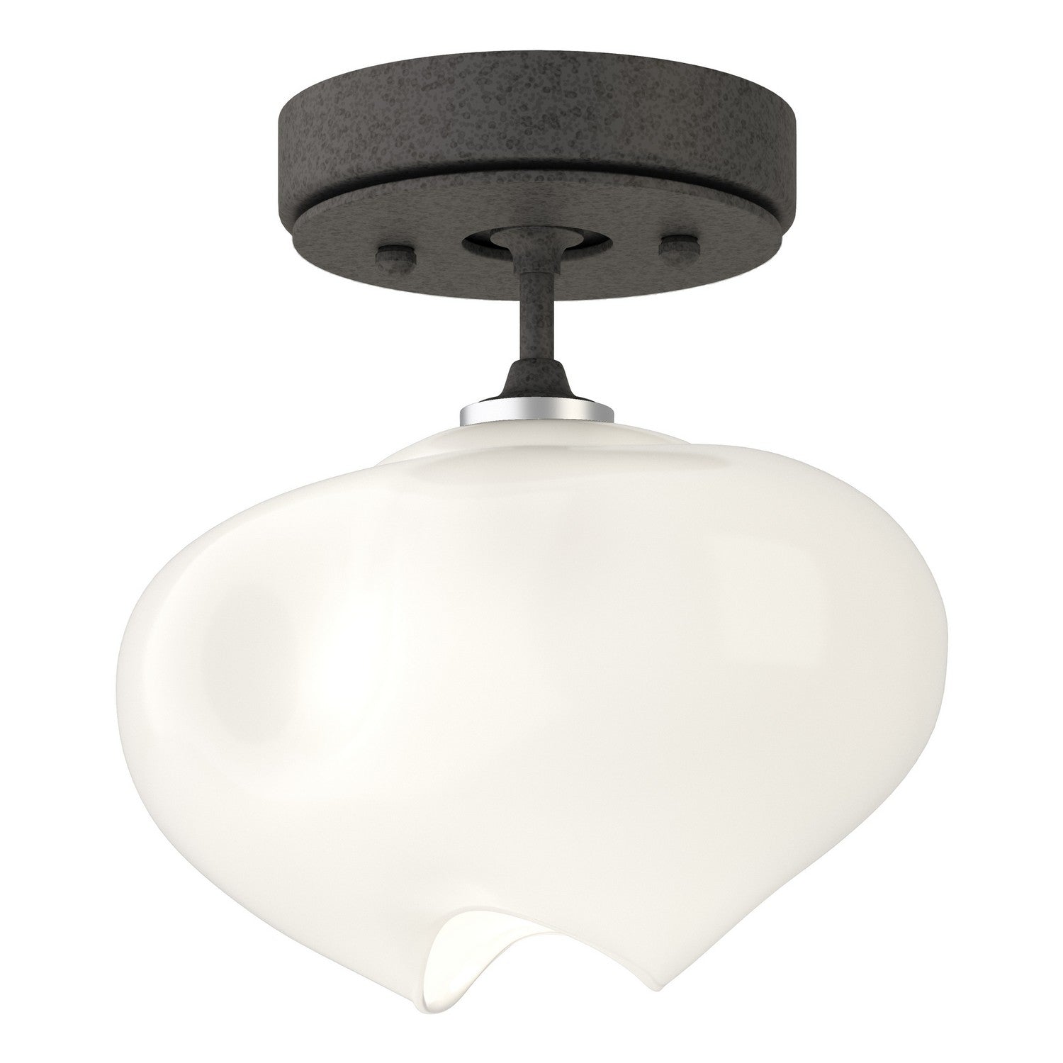 Hubbardton Forge - 121372-SKT-20-20-FD0710 - One Light Semi-Flush Mount - Ume - Natural Iron