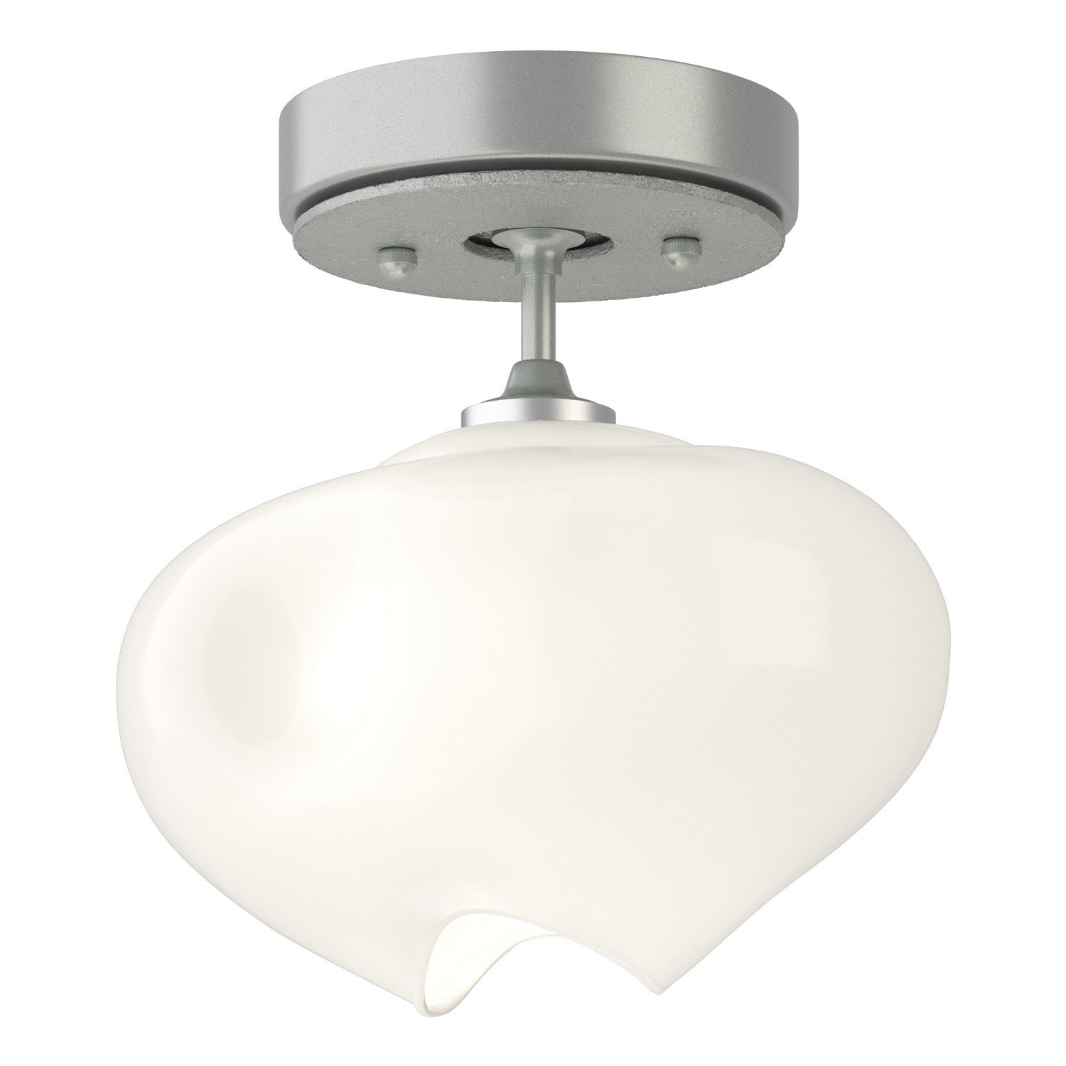 Hubbardton Forge - 121372-SKT-82-82-FD0710 - One Light Semi-Flush Mount - Ume - Vintage Platinum