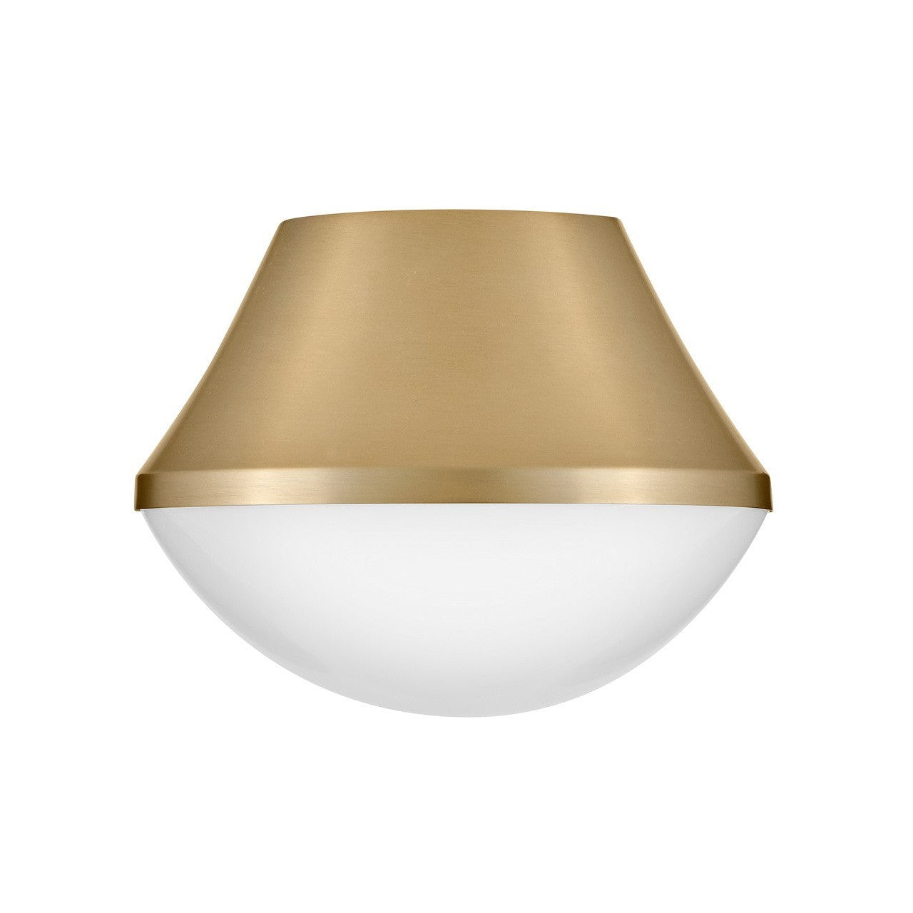 Lark - 83411LCB - LED Flush Mount - Haddie - Lacquered Brass