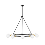 Lark - 83610BK - LED Chandelier - Orla - Black