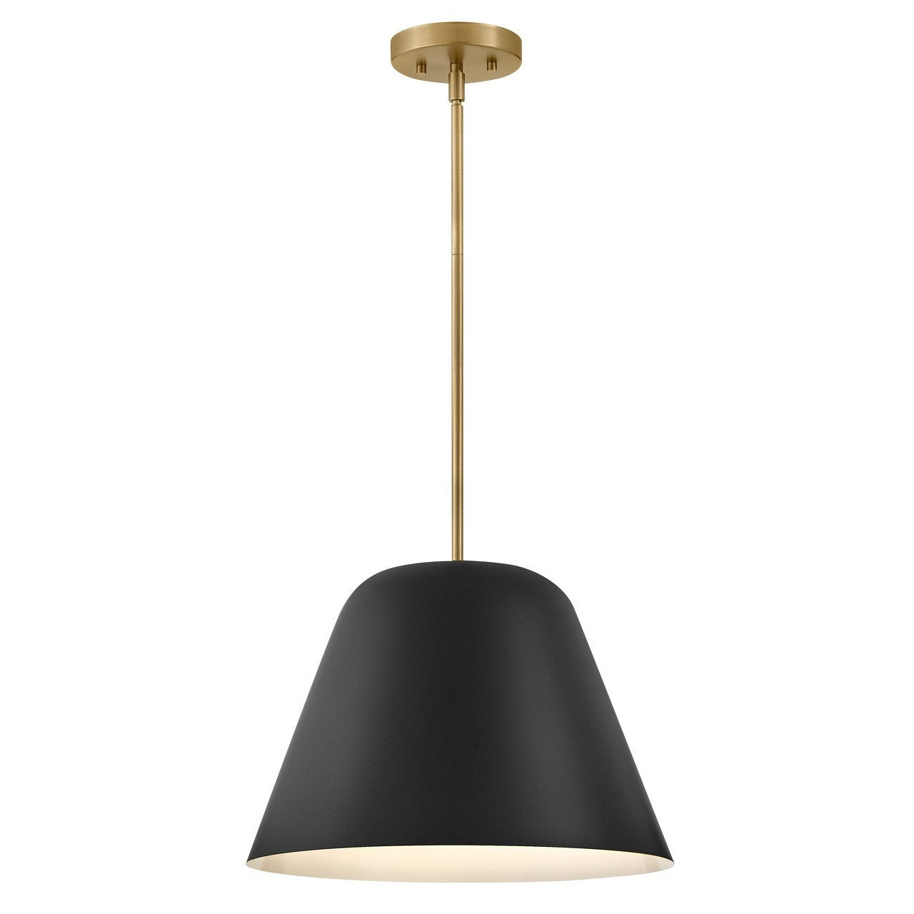 Lark - 83707LCB-BK - LED Pendant - Madi - Lacquered Brass